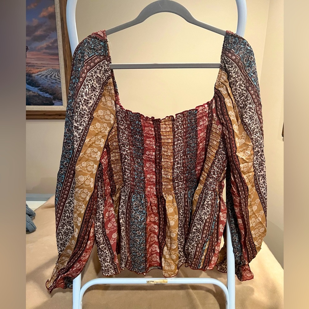 Boutique peplum top